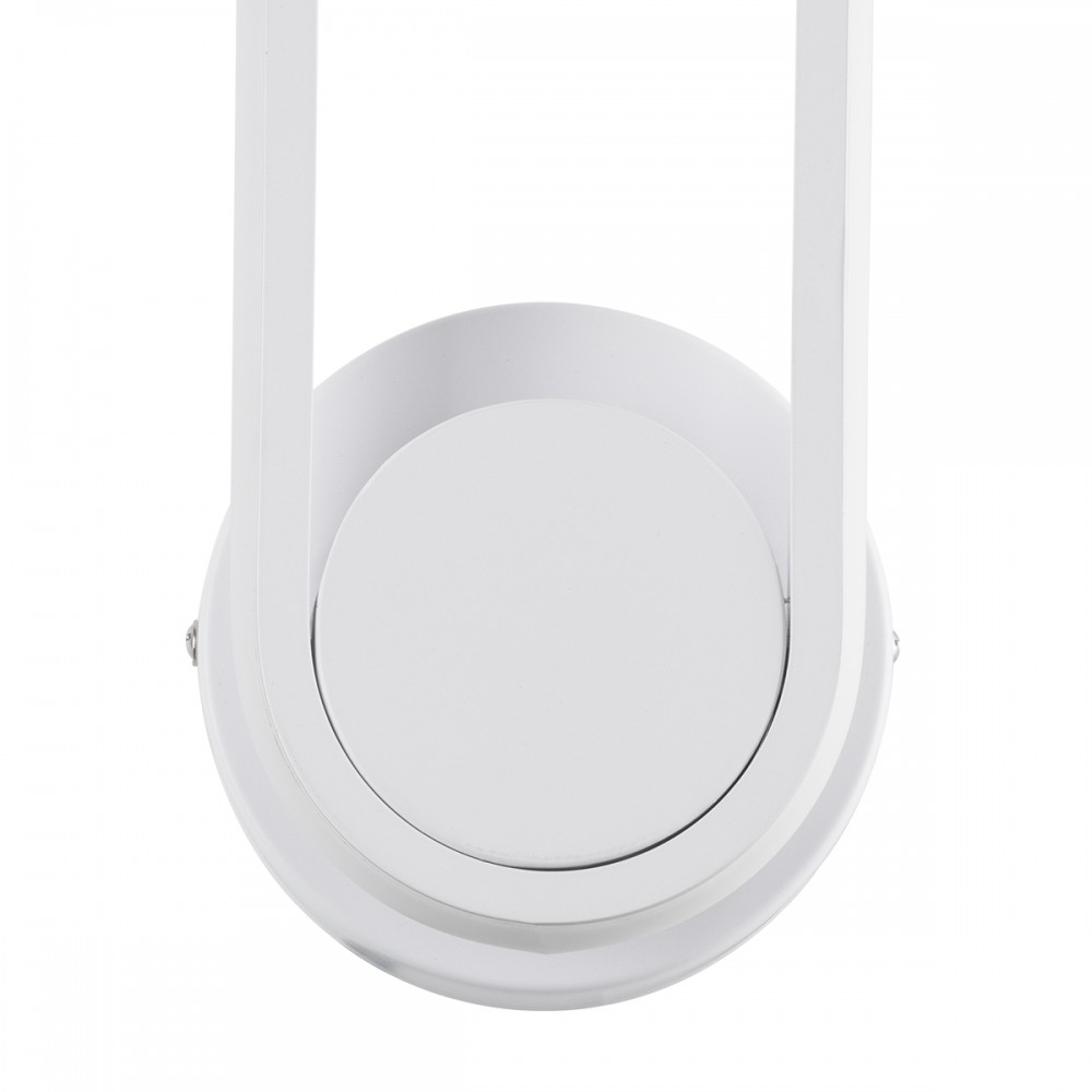 GloboStar® DALLAS 61346 Φωτιστικό Τοίχου - Απλίκα Design LED CCT 12W 1440lm 360° AC 220-240V - Εναλλαγή Φωτισμού μέσω Διακόπτη On/Off All In One Ψυχρό 6000k+Φυσικό 4500k+Θερμό 2700k Μ12 x Π6.5 x Υ32cm - Λευκό - 3 Years Warranty