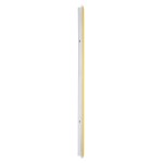 GloboStar® HOUSTON 61350 Φωτιστικό Τοίχου - Απλίκα Design LED CCT 24W 2880lm 360° AC 220-240V - Εναλλαγή Φωτισμού μέσω Διακόπτη On/Off All In One Ψυχρό 6000k+Φυσικό 4500k+Θερμό 2700k Μ6 x Π3 x Υ100cm - Χρυσό - 3 Years Warranty