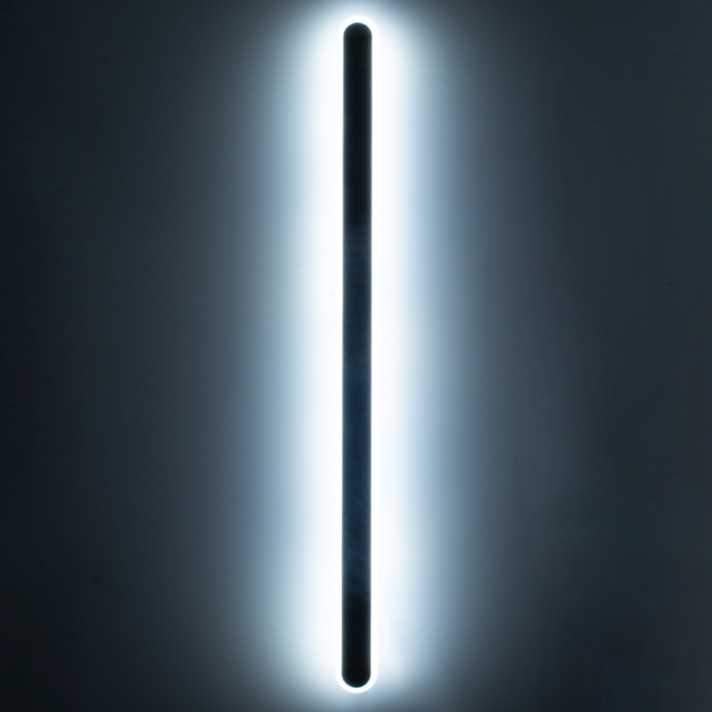 GloboStar® HOUSTON 61350 Φωτιστικό Τοίχου - Απλίκα Design LED CCT 24W 2880lm 360° AC 220-240V - Εναλλαγή Φωτισμού μέσω Διακόπτη On/Off All In One Ψυχρό 6000k+Φυσικό 4500k+Θερμό 2700k Μ6 x Π3 x Υ100cm - Χρυσό - 3 Years Warranty
