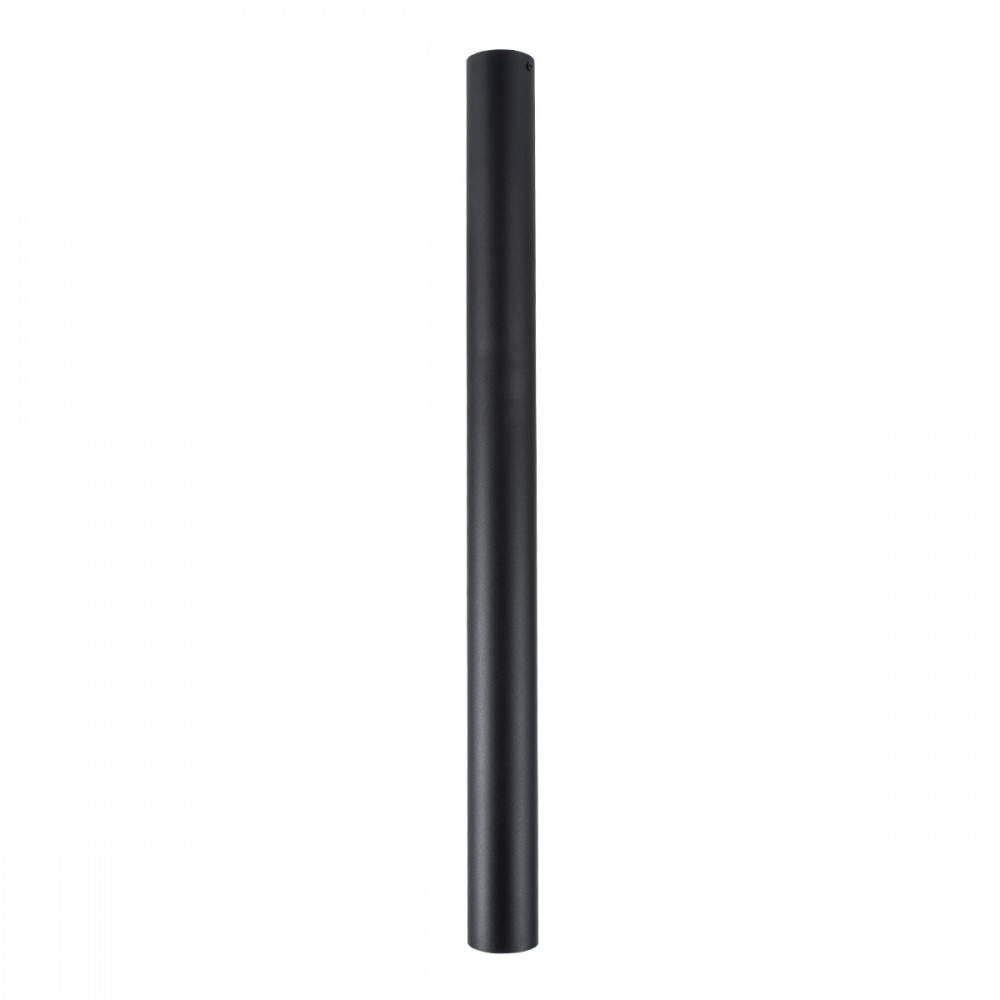 GloboStar® DUCT 61621 Επιφανειακό Στρόγγυλο Φωτιστικό Σποτ Αλουμινίου με Ντουί GU10 VDE Certified AC 220-240V IP44 Φ6 x Υ75cm - Μαύρο - 5 Years Warranty