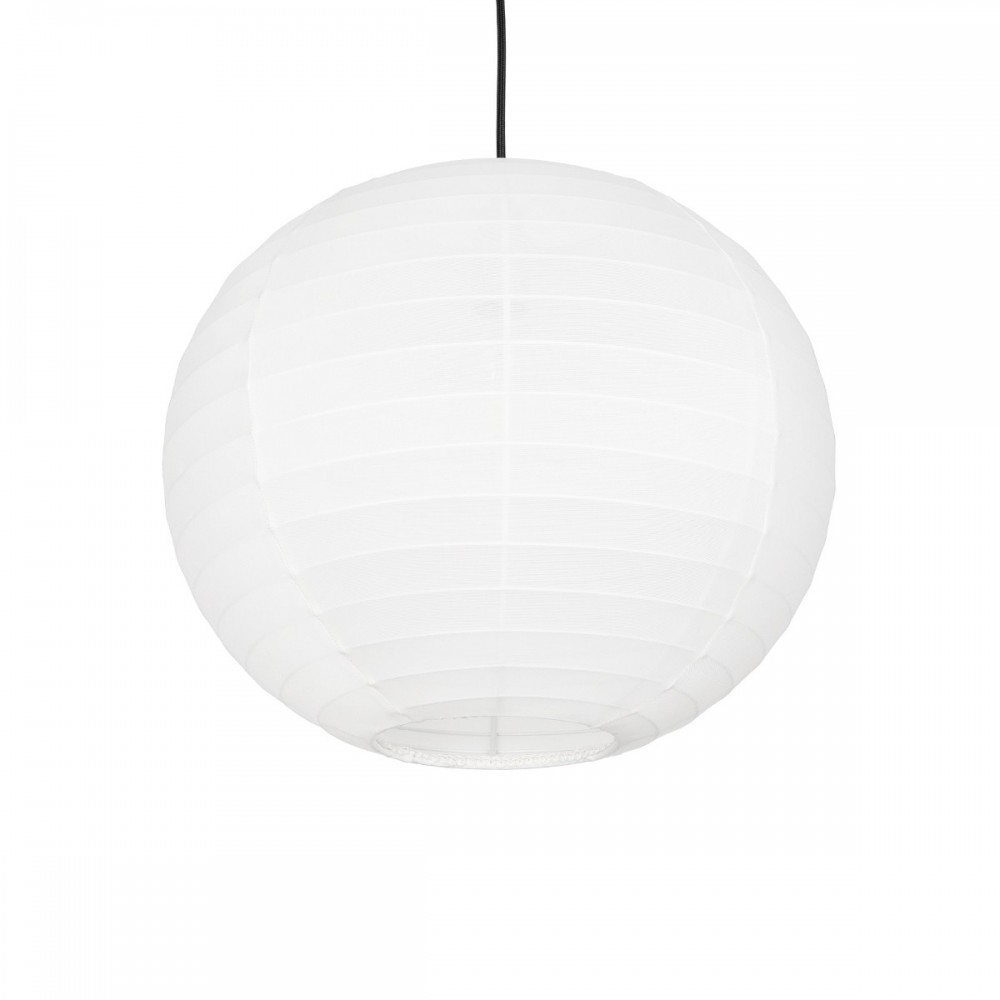 GLOBOSTAR® ROMINA 62004 Μοντέρνο Κρεμαστό Φωτιστικό Οροφής με Ντουί 1 x E27 AC 220-240V IP20 - Λευκό - Μ40 x Π40 x Υ37cm