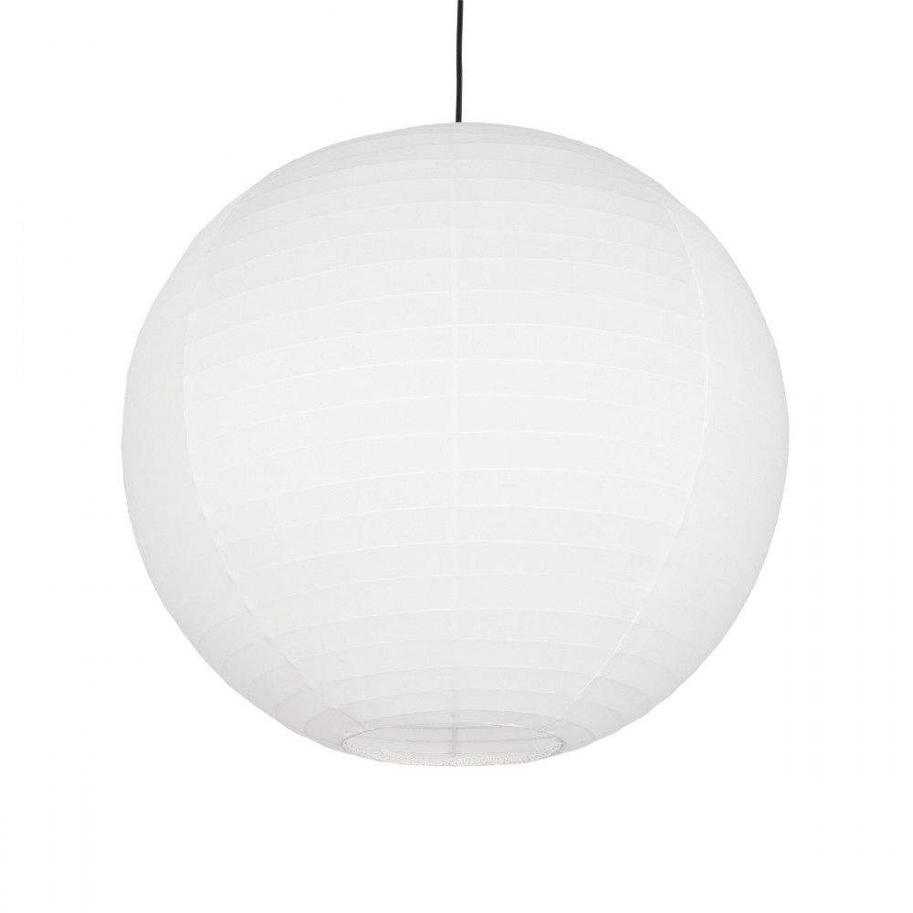 GLOBOSTAR® ROMINA 62005 Μοντέρνο Κρεμαστό Φωτιστικό Οροφής με Ντουί 1 x E27 AC 220-240V IP20 - Λευκό - Μ60 x Π60 x Υ55cm