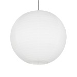 GLOBOSTAR® ROMINA 62005 Μοντέρνο Κρεμαστό Φωτιστικό Οροφής με Ντουί 1 x E27 AC 220-240V IP20 - Λευκό - Μ60 x Π60 x Υ55cm