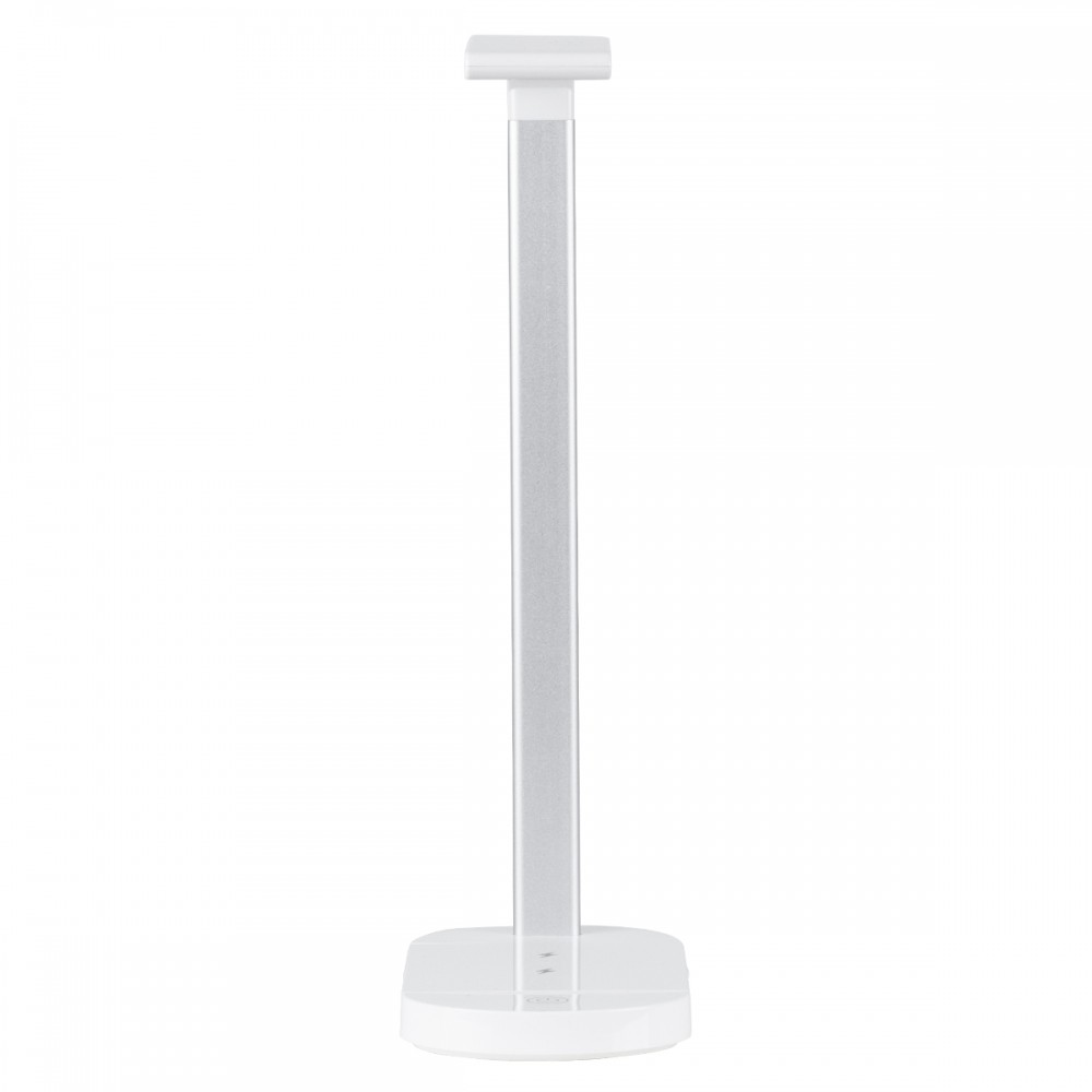 GloboStar® FIARIA 76531 Μοντέρνο Επιτραπέζιο Φωτιστικό Πορτατίφ LED 5W 500lm 180° DC 5V - με Ασύρματη Φόρτιση - Wireless Charger - Διακόπτη Αφής - CCT Θερμό Λευκό 2700K - Φυσικό Λευκό 4500K - Ψυχρό Λευκό 6000K Dimmable - Μ25 x Π10.5 x Υ35.5 - Λευκό