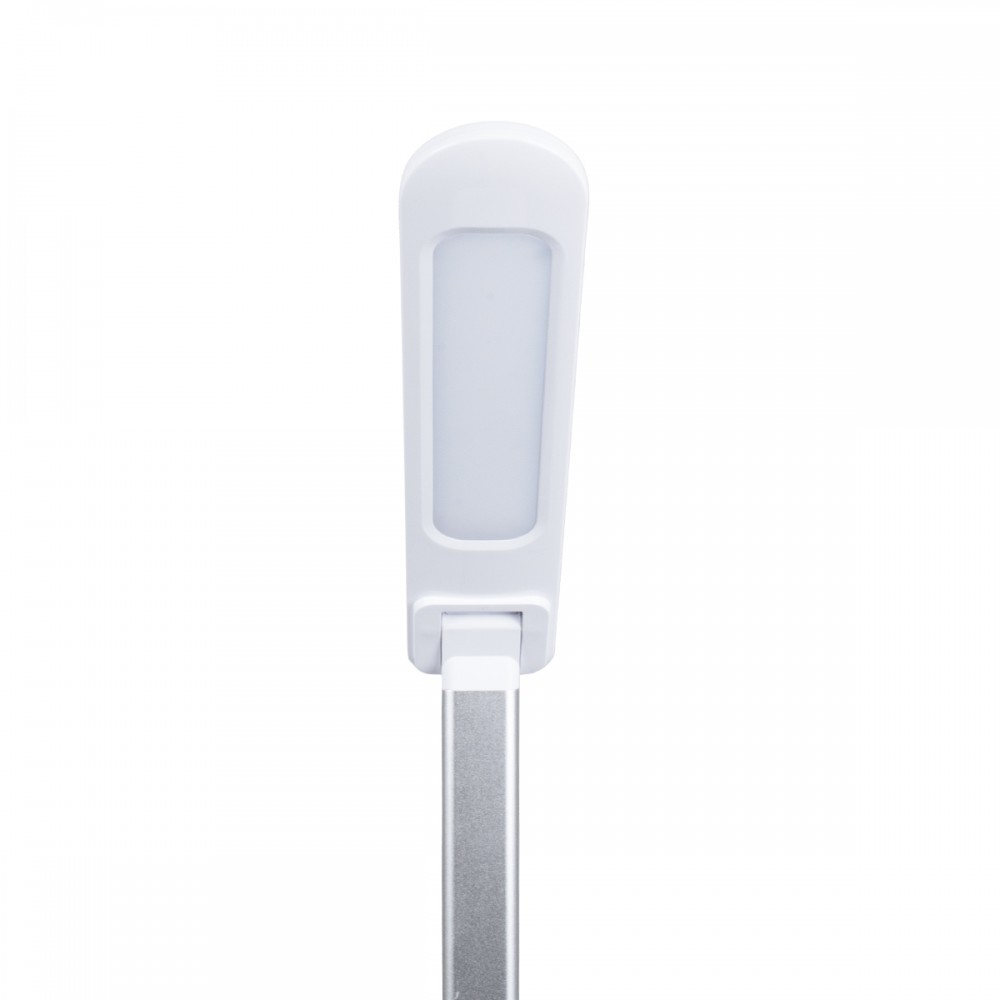 GloboStar® WASP 76532 Μοντέρνο Φωτιστικό Γραφείου Λευκό LED 10 Watt 1000lm DC 5V Αφής & Καλώδιο Τροφοδοσίας USB με Ασύρματη Φόρτιση - Wireless Charger - CCT Θερμό Λευκό 2700K - Φυσικό Λευκό 4500K - Ψυχρό Λευκό 6000K Dimmable