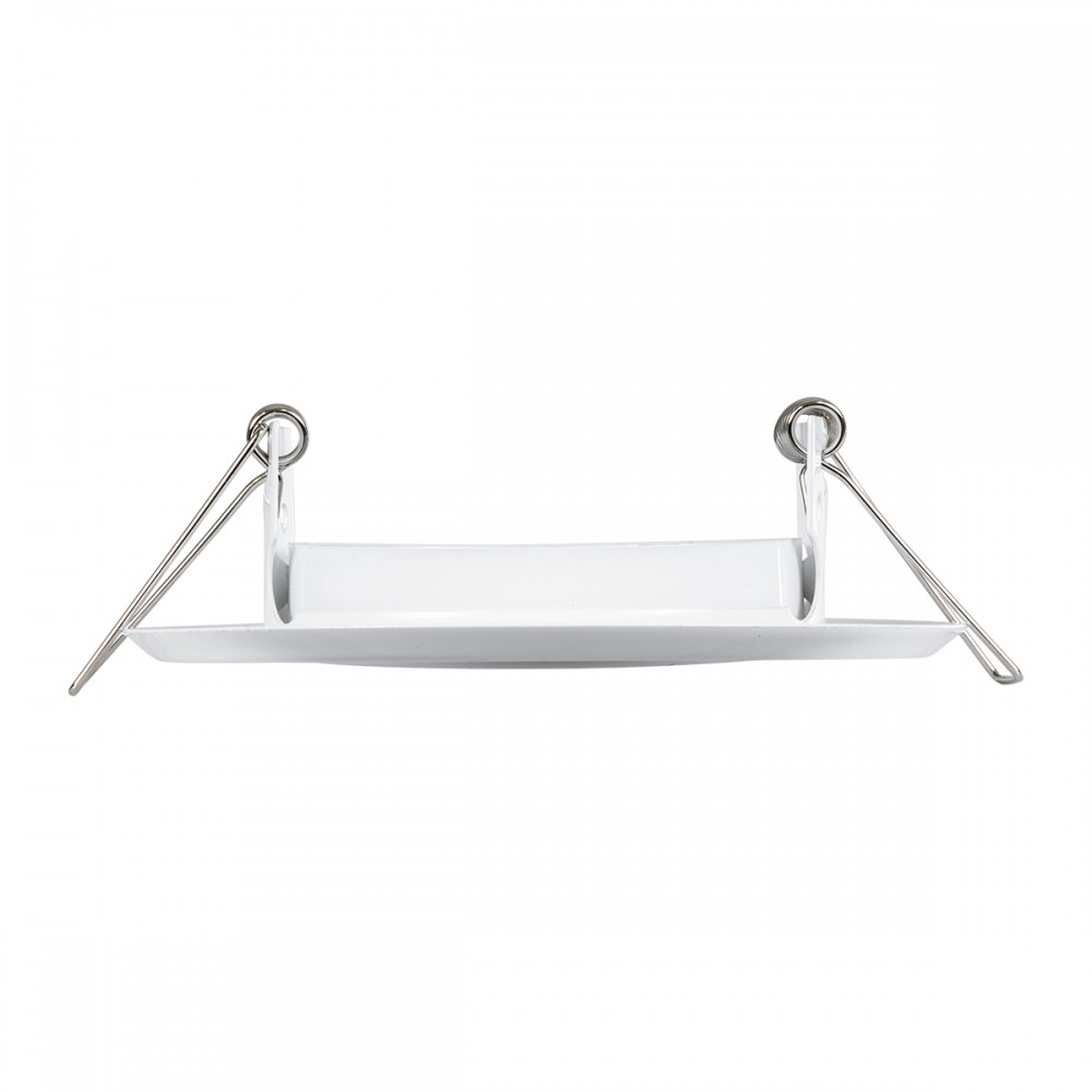 GloboStar® DELTA 77814 Χωνευτό Κινούμενο Στρόγγυλο Σποτ Οροφής για Λάμπα MR16 με Βάση GU5.3 ή GU10 - IP20 - Μεταλλικό - Φ92 x Υ28mm - Λευκό - 5 Χρόνια Εγγύηση