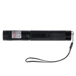 GloboStar® 78996 Φορητό Επαναφορτιζόμενο Laser Pointer 5Mw Class 3 DOT Zoom με Extra Κεφαλή για Dot Effects με Μπαταρία 18650 Li-ion 4800mAh & Φορτιστή - Κόκκινο 650nm Φ2.2 x Υ15cm