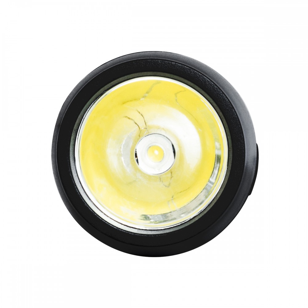 GloboStar® 79021 Φορητός Φακός Χειρός CREE LED 3W 240lm - με Επαναφορτιζόμενη Μπαταρία 1400mAh & Χειροκίνητο Φορτιστή Δυναμό - Ψυχρό Λευκό 6000K - Φ4.1 x Υ15cm