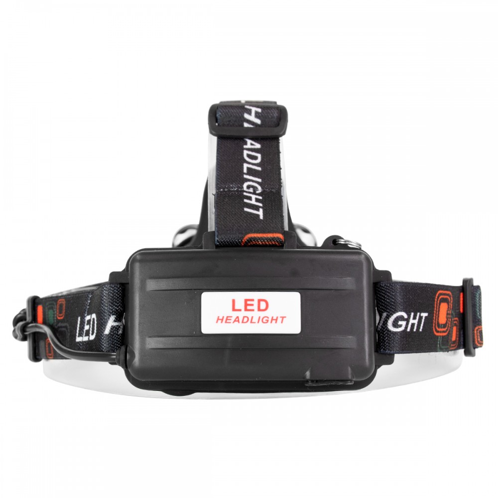 GloboStar® 79057 Φακός Κεφαλής Επαναφορτιζόμενος LED CREE XML2-T6 Chip 30 Watt 3000lm με 2 x 18650 Μπαταρίες 6000mAh Ψυχρό Λευκό 6000K
