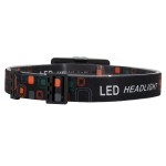 GloboStar® 79066 Φακός Κεφαλής Επαναφορτιζόμενος LED CREE COB XML2-T6 Chip 25 Watt 2500lm με 1 x 18650 Μπαταρία 4800mAh και με Καλώδιο Φόρτισης USB Ψυχρό Λευκό 6000K
