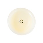 GloboStar® FIREFLAME 79544 Διακοσμητικό Realistic Κερί Παραφίνης με LED Εφέ Κινούμενης Φλόγας - Μπαταρίας & Ασύρματο Χειριστήριο IR Θερμό Λευκό 2700K Dimmable - Φ10 x Υ25cm