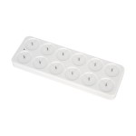 GloboStar® 79565 ΣΕΤ 12 Διακοσμητικών Realistic Κεριών με LED Εφέ Κινούμενης Φλόγας - με Ενσωματωμένη Μπαταρία - Επαναφορτιζόμενα & Βάση Φόρτισης Θερμό Λευκό 2700K