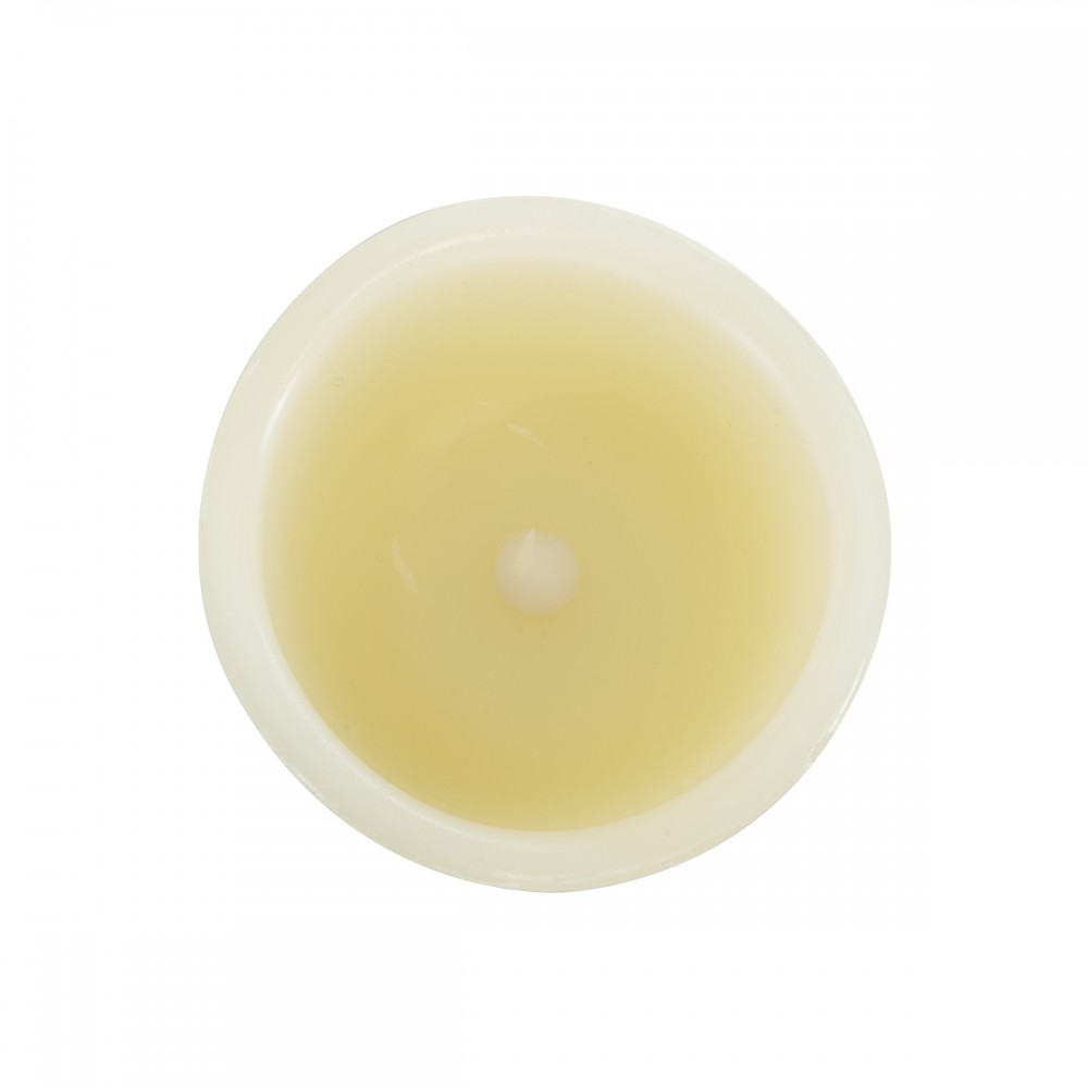 GloboStar® WISHFULL 79566 ΣΕΤ 6 Διακοσμητικών Realistic Κεριών Παραφίνης με LED Εφέ Κινούμενης Φλόγας - Μπαταρίας & Ασύρματο Χειριστήριο IR Σχέδιο Λιωμένο Κερί Θερμό Λευκό 2700K Dimmable