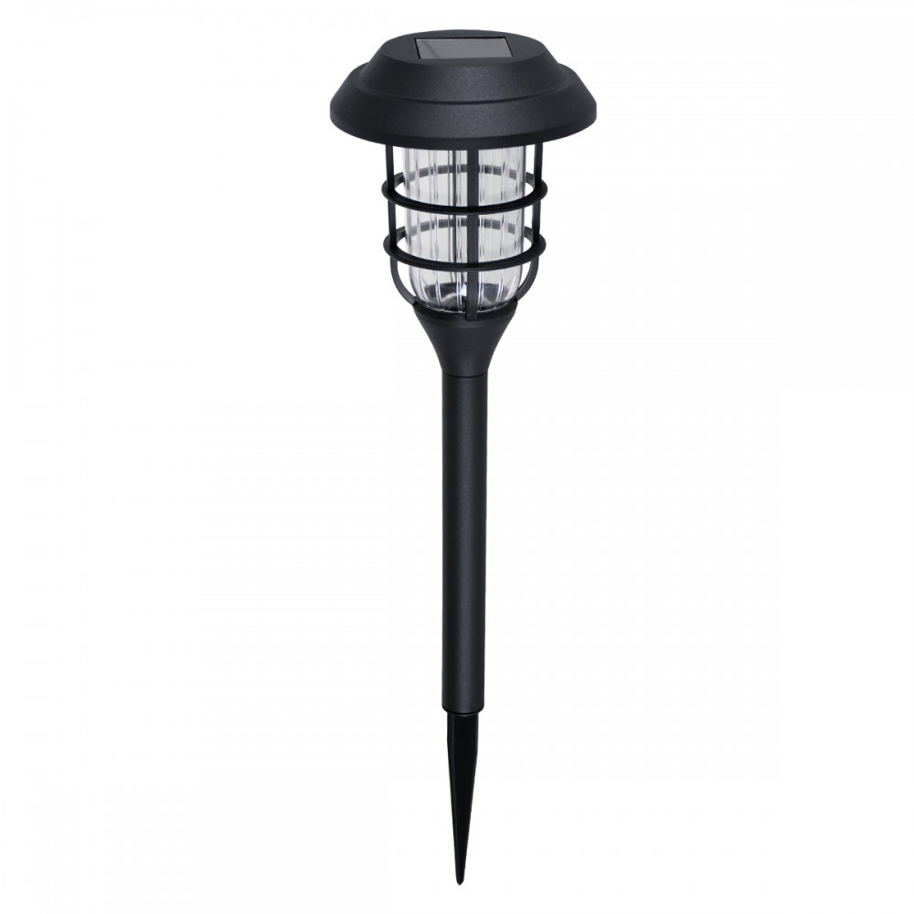 GloboStar® 85704 ΣΕΤ 6 Τεμαχίων Αυτόνομα Ηλιακά Φωτιστικά LED SMD 1W 100lm με Ενσωματωμένη Μπαταρία 250mAh - Φωτοβολταϊκό Πάνελ με Αισθητήρα Ημέρας-Νύχτας Αδιάβροχο IP65 Φανάρι Κήπου Στρογγυλό Θερμό Λευκό 3000K