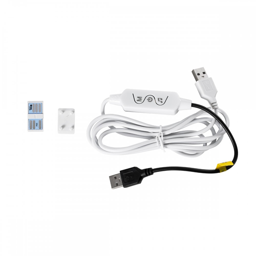 GloboStar® DIGIOCTA 90448 Σετ 6 Ψηφιακων LED RGB Φωτιστικών Κυψελών με Ψηφιακό Controller με WiFi Smart APP & Ασύρματο Χειριστήριο RF 2.4Ghz - LED SMD 5050 9W/Σετ 84PIXEL/Σετ 720lm/Σετ 120° DC 5V με USB 2.0 IP20 Πολύχρωμο RGB - Dimmable - Μ10.5 x Π10.
