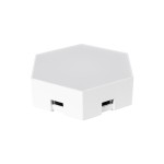 GloboStar® DIGIOCTA 90448 Σετ 6 Ψηφιακων LED RGB Φωτιστικών Κυψελών με Ψηφιακό Controller με WiFi Smart APP & Ασύρματο Χειριστήριο RF 2.4Ghz - LED SMD 5050 9W/Σετ 84PIXEL/Σετ 720lm/Σετ 120° DC 5V με USB 2.0 IP20 Πολύχρωμο RGB - Dimmable - Μ10.5 x Π10.