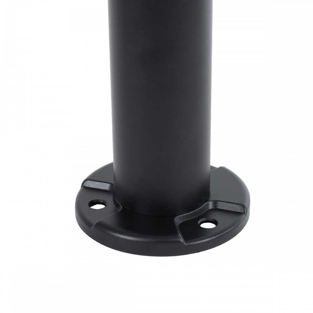 GloboStar® SOLARMIS 90521 LED Solar Bollard Light Κολωνάκι Κήπου Εξωτερικού Χώρου 10W 180lm 120° με Ενσωματωμένο Φωτοβολταϊκό Panel 6V 5W & Επαναφορτιζόμενη Μπαταρία Li-ion 3.2V 6000mAh με Αισθητήρα Ημέρας-Νύχτας - Αδιάβροχο IP65 Φ26 x Υ60cm Ψυχρό Λευ