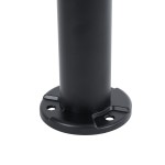 GloboStar® SOLARMIS 90521 LED Solar Bollard Light Κολωνάκι Κήπου Εξωτερικού Χώρου 10W 180lm 120° με Ενσωματωμένο Φωτοβολταϊκό Panel 6V 5W & Επαναφορτιζόμενη Μπαταρία Li-ion 3.2V 6000mAh με Αισθητήρα Ημέρας-Νύχτας - Αδιάβροχο IP65 Φ26 x Υ60cm Ψυχρό Λευ