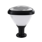 GloboStar® NATURE 90532 Αυτόνομο Ηλιακό Φωτιστικό Κήπου - Κολωνάκι Αρχιτεκτονικού Φωτισμού Εξωτερικού Χώρου LED 10W 330lm 120° με Ενσωματωμένο Φωτοβολταϊκό Panel 6V 2W & Επαναφορτιζόμενη Μπαταρία Li-ion 3.2V 1800mAh με Αισθητήρα Ημέρας-Νύχτας - Αδιάβρ