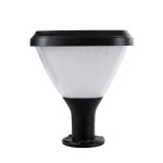 GloboStar® NATURE 90532 Αυτόνομο Ηλιακό Φωτιστικό Κήπου - Κολωνάκι Αρχιτεκτονικού Φωτισμού Εξωτερικού Χώρου LED 10W 330lm 120° με Ενσωματωμένο Φωτοβολταϊκό Panel 6V 2W & Επαναφορτιζόμενη Μπαταρία Li-ion 3.2V 1800mAh με Αισθητήρα Ημέρας-Νύχτας - Αδιάβρ