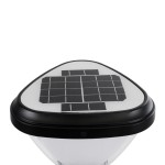 GloboStar® NATURE 90532 Αυτόνομο Ηλιακό Φωτιστικό Κήπου - Κολωνάκι Αρχιτεκτονικού Φωτισμού Εξωτερικού Χώρου LED 10W 330lm 120° με Ενσωματωμένο Φωτοβολταϊκό Panel 6V 2W & Επαναφορτιζόμενη Μπαταρία Li-ion 3.2V 1800mAh με Αισθητήρα Ημέρας-Νύχτας - Αδιάβρ