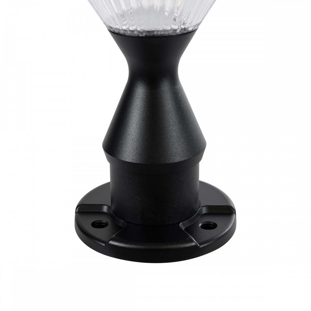 GloboStar® SHARP 90533 Αυτόνομο Ηλιακό Φωτιστικό Κήπου - Κολωνάκι Αρχιτεκτονικού Φωτισμού Εξωτερικού Χώρου LED 10W 330lm 120° με Ενσωματωμένο Φωτοβολταϊκό Panel 6V 2W & Επαναφορτιζόμενη Μπαταρία Li-ion 3.2V 1800mAh με Αισθητήρα Ημέρας-Νύχτας - Αδιάβρο