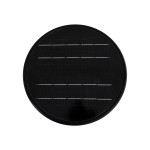 GloboStar® ARVENT 90534 Αυτόνομο Ηλιακό Φωτιστικό Κήπου - Κολωνάκι Αρχιτεκτονικού Φωτισμού Εξωτερικού Χώρου LED 10W 330lm 120° με Ενσωματωμένο Φωτοβολταϊκό Panel 6V 2W & Επαναφορτιζόμενη Μπαταρία Li-ion 3.2V 1800mAh με Αισθητήρα Ημέρας-Νύχτας - Αδιάβρ