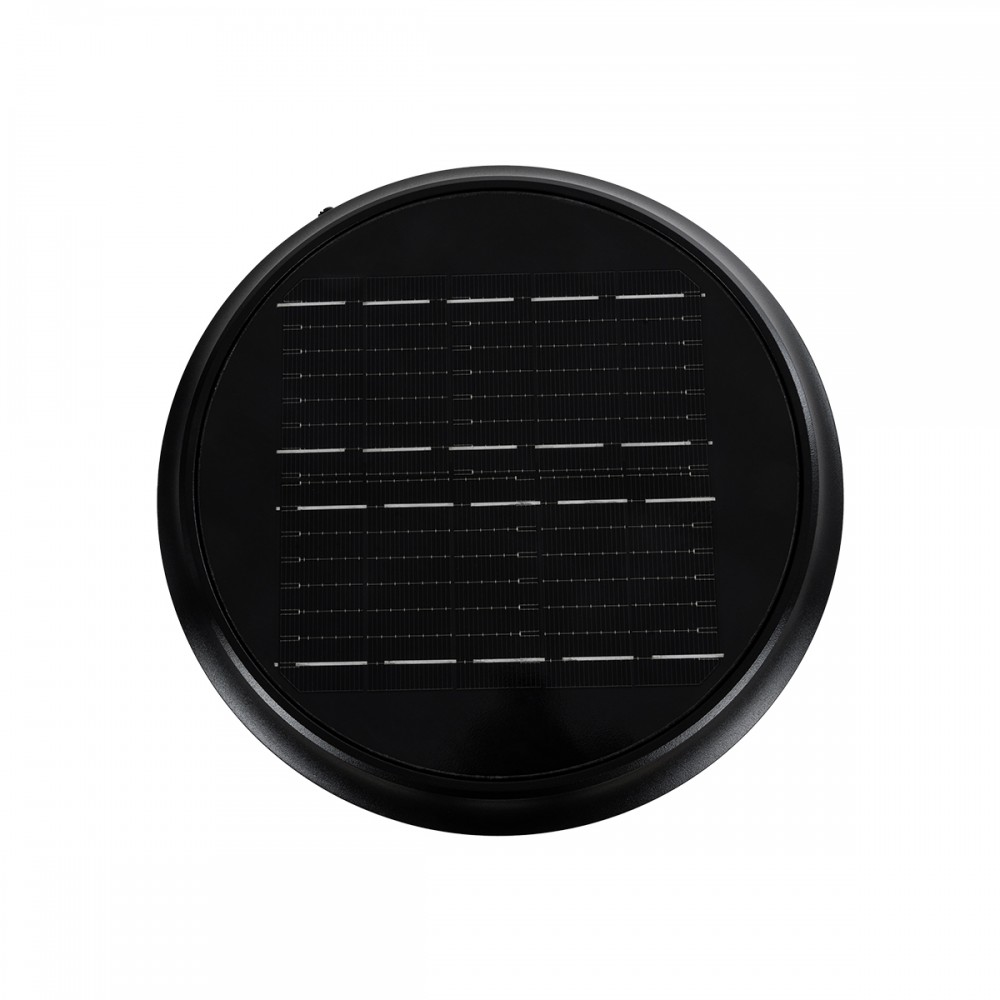 GloboStar® WHISPER 90535 Αυτόνομο Ηλιακό Φωτιστικό Κήπου - Κολωνάκι Αρχιτεκτονικού Φωτισμού Εξωτερικού Χώρου LED 10W 330lm 120° με Ενσωματωμένο Φωτοβολταϊκό Panel 6V 2W & Επαναφορτιζόμενη Μπαταρία Li-ion 3.2V 1800mAh με Αισθητήρα Ημέρας-Νύχτας - Αδιάβ