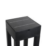 GloboStar® HONEYBEE 90537 Αυτόνομο Ηλιακό Φωτιστικό Κήπου - Κολωνάκι Αρχιτεκτονικού Φωτισμού Εξωτερικού Χώρου LED 10W 330lm 120° με Ενσωματωμένο Φωτοβολταϊκό Panel 6V 2W & Επαναφορτιζόμενη Μπαταρία Li-ion 3.2V 1800mAh με Αισθητήρα Ημέρας-Νύχτας - Αδιά
