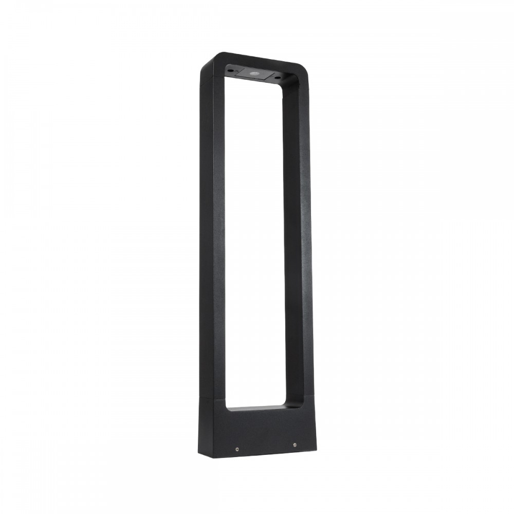 GloboStar® BACKYARD 90546 Φωτιστικό Κήπου - Κολωνάκι Αρχιτεκτονικού Φωτισμού Εξωτερικού Χώρου LED 15W 1500lm 120° AC 220-240V - Αδιάβροχο IP65 - Σώμα Αλουμινίου & ABS - Μ16 x Π5.5 x Υ58cm - Θερμό Λευκό 2700K - Μαύρο - 2 Χρόνια Εγγύηση