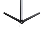 GloboStar® DIGICOLUMN 90763 Μοντέρνο Επιδαπέδιο Φωτιστικό Γραφείου Digital Pixel Symphony Bar LED 16W 1280lm 180° DC 5V με USB 2.0 IP20 - Εναλλαγή Φωτισμού μέσω Τηλεχειριστηρίου - Πολύχρωμα RGB - Dimmable - Μαύρο - Φ3 x Υ165cm - 2 Χρόνια Εγγύηση