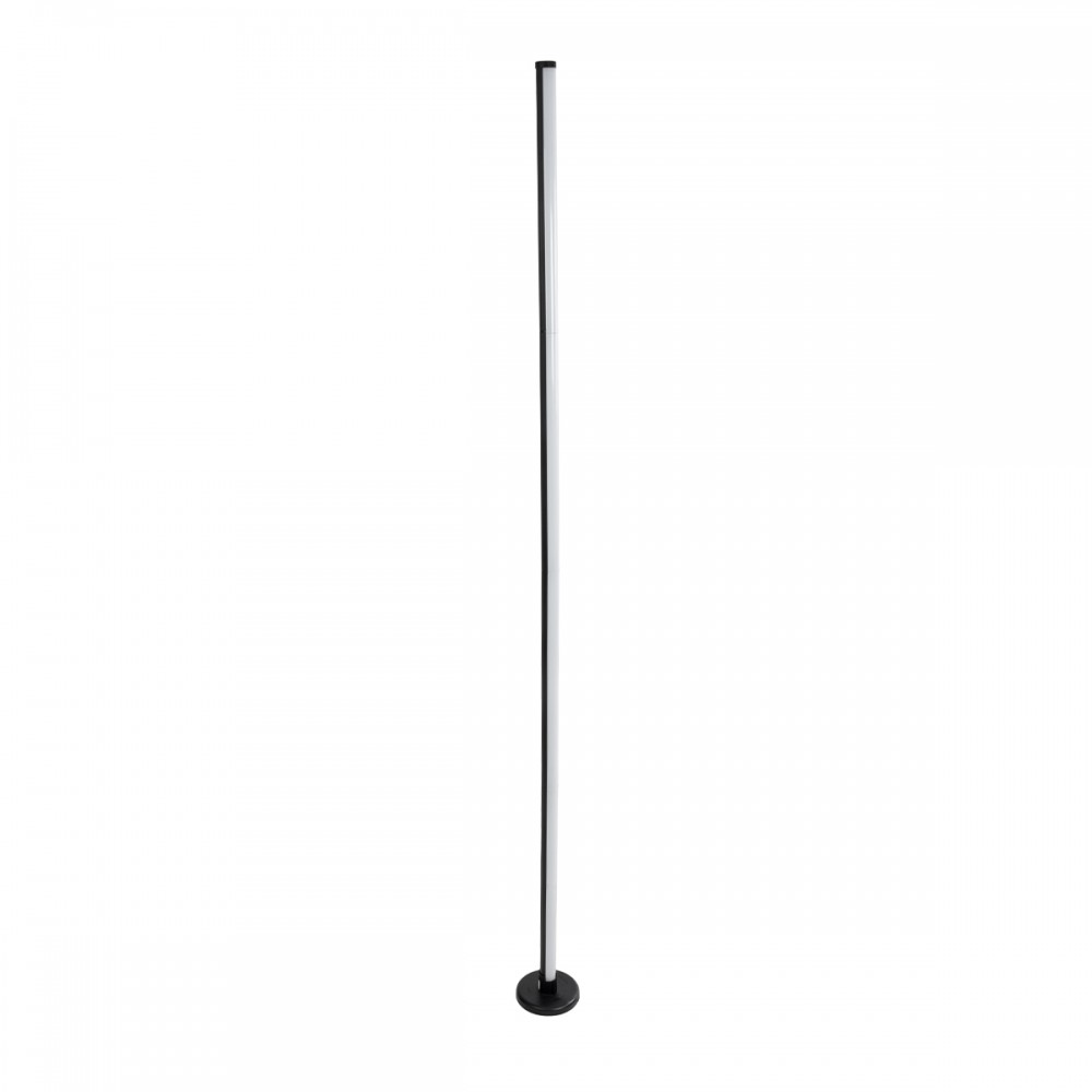 GLOBOSTAR® DIGICOLUMN 90764 Μοντέρνο Επιδαπέδιο Γραμμικό Ψηφιακό Φωτιστικό Digital Pixel Symphony Bar με RF Ασύρματο Χειριστήριο LED 16W 1280lm 180° DC 5V με USB 2.0 IP20 Πολύχρωμο RGB Dimmable - Μαύρο - Φ3 x Υ165cm - 2 Χρόνια Εγγύηση