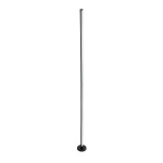 GloboStar® DIGICOLUMN 90764 Μοντέρνο Επιδαπέδιο Φωτιστικό Γραφείου Digital Pixel Symphony Bar LED 16W 1280lm 180° DC 5V με USB 2.0 IP20 - Εναλλαγή Φωτισμού μέσω Τηλεχειριστηρίου - Πολύχρωμα RGB - Dimmable - Μαύρο - Φ3 x Υ165cm - 2 Χρόνια Εγγύηση