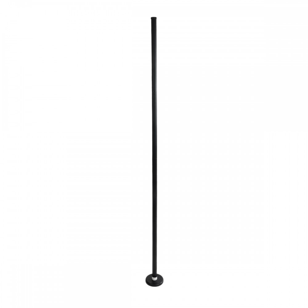 GloboStar® DIGICOLUMN 90764 Μοντέρνο Επιδαπέδιο Φωτιστικό Γραφείου Digital Pixel Symphony Bar LED 16W 1280lm 180° DC 5V με USB 2.0 IP20 - Εναλλαγή Φωτισμού μέσω Τηλεχειριστηρίου - Πολύχρωμα RGB - Dimmable - Μαύρο - Φ3 x Υ165cm - 2 Χρόνια Εγγύηση