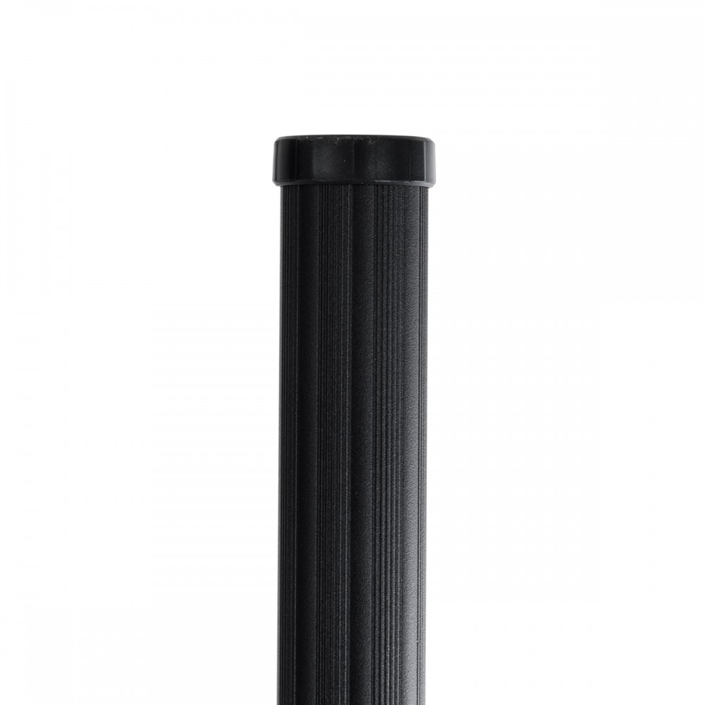 GloboStar® DIGICOLUMN 90764 Μοντέρνο Επιδαπέδιο Φωτιστικό Γραφείου Digital Pixel Symphony Bar LED 16W 1280lm 180° DC 5V με USB 2.0 IP20 - Εναλλαγή Φωτισμού μέσω Τηλεχειριστηρίου - Πολύχρωμα RGB - Dimmable - Μαύρο - Φ3 x Υ165cm - 2 Χρόνια Εγγύηση