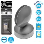 GloboStar® 93066 LED Φωτιστικό Αρχιτεκτονικού Φωτισμού Αδιάβροχο IP44 Δέσμης 1º Μοίρας 9 Watt 1440lm 230V CREE Ψυχρό Λευκό Μ12 x Π11 x Υ17cm