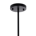 GLOBOSTAR® JOLIET 999-0044 Μοντέρνο Φωτιστικό Οροφής με Ντουί 4 x G9 AC 220-240V IP20 - Μαύρο & Χρυσό - Μ93 x Π20 x Υ106cm