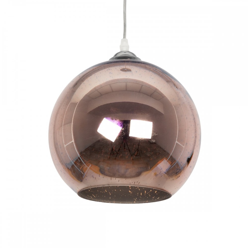 GLOBOSTAR® JUPITER 999-0146 Μοντέρνο Κρεμαστό Φωτιστικό Οροφής με Ντουί 1 x E27 AC 220-240V IP20 - Πολύχρωμο - Μ25 x Π25 x Υ26cm