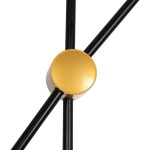 GLOBOSTAR® NOAH 999-0184 Μοντέρνο Κρεμαστό Φωτιστικό Οροφής με Ντουί 1 x E27 AC 220-240V IP20 - Γκρι & Μπεζ - Μ16 x Π16 x Υ30cm