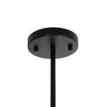 GLOBOSTAR® NOAH 999-0184 Μοντέρνο Κρεμαστό Φωτιστικό Οροφής με Ντουί 1 x E27 AC 220-240V IP20 - Γκρι & Μπεζ - Μ16 x Π16 x Υ30cm