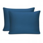 Μαξιλαροθήκες ύπνου Tonne Cotton Box Σετ 2 τμχ χρώμα πετρόλ 50x70εκ.