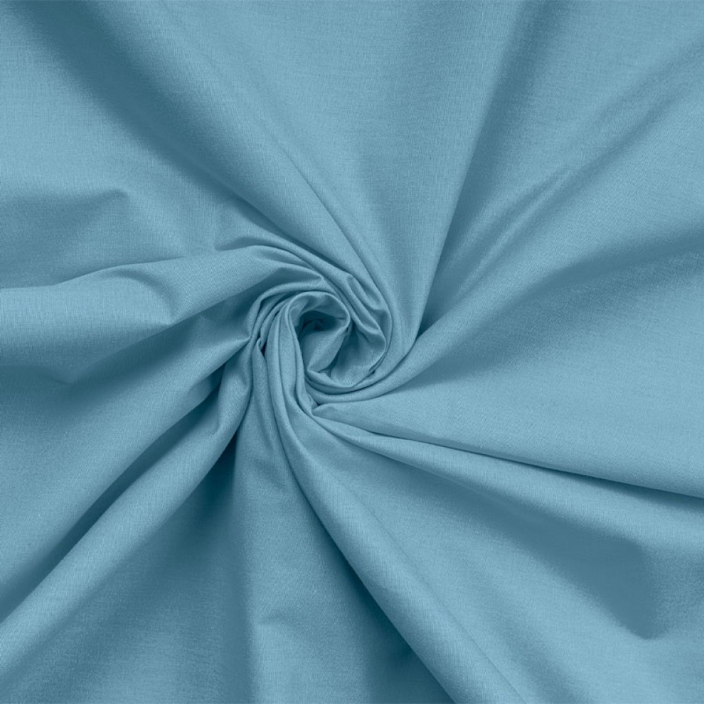 Σεντόνι Tonne Cotton Box Διπλό (240x260) χρώμα μπλε