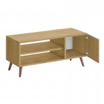 Έπιπλο τηλεόρασης Parma Megapap χρώμα sapphire oak 90x30x40εκ.
