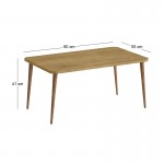 Τραπεζάκι σαλονιού Plane Megapap χρώμα sapphire oak 90x55x41εκ.