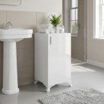 Ντουλάπι με κλειδαριά Rene Megapap χρώμα λευκό 29x29x68εκ.