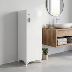 Ντουλάπι με κλειδαριά Zehra Megapap χρώμα λευκό 30x32x108εκ.