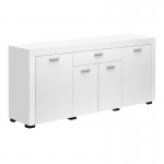 Μπουφές Joseph Megapap χρώμα λευκό 177x40x76εκ.