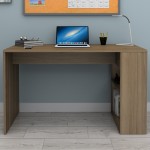 Γραφείο εργασίας Mikro Megapap χρώμα καρυδί 120x60x75εκ.