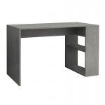 Γραφείο εργασίας Mikro Megapap χρώμα γκρι σκυροδέματος 120x60x75εκ.