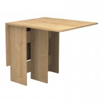 Τραπέζι Pepe Megapap επεκτεινόμενο χρώμα φυσικό οξιάς 28(56+56)x77x75εκ.